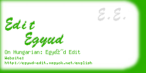 edit egyud business card